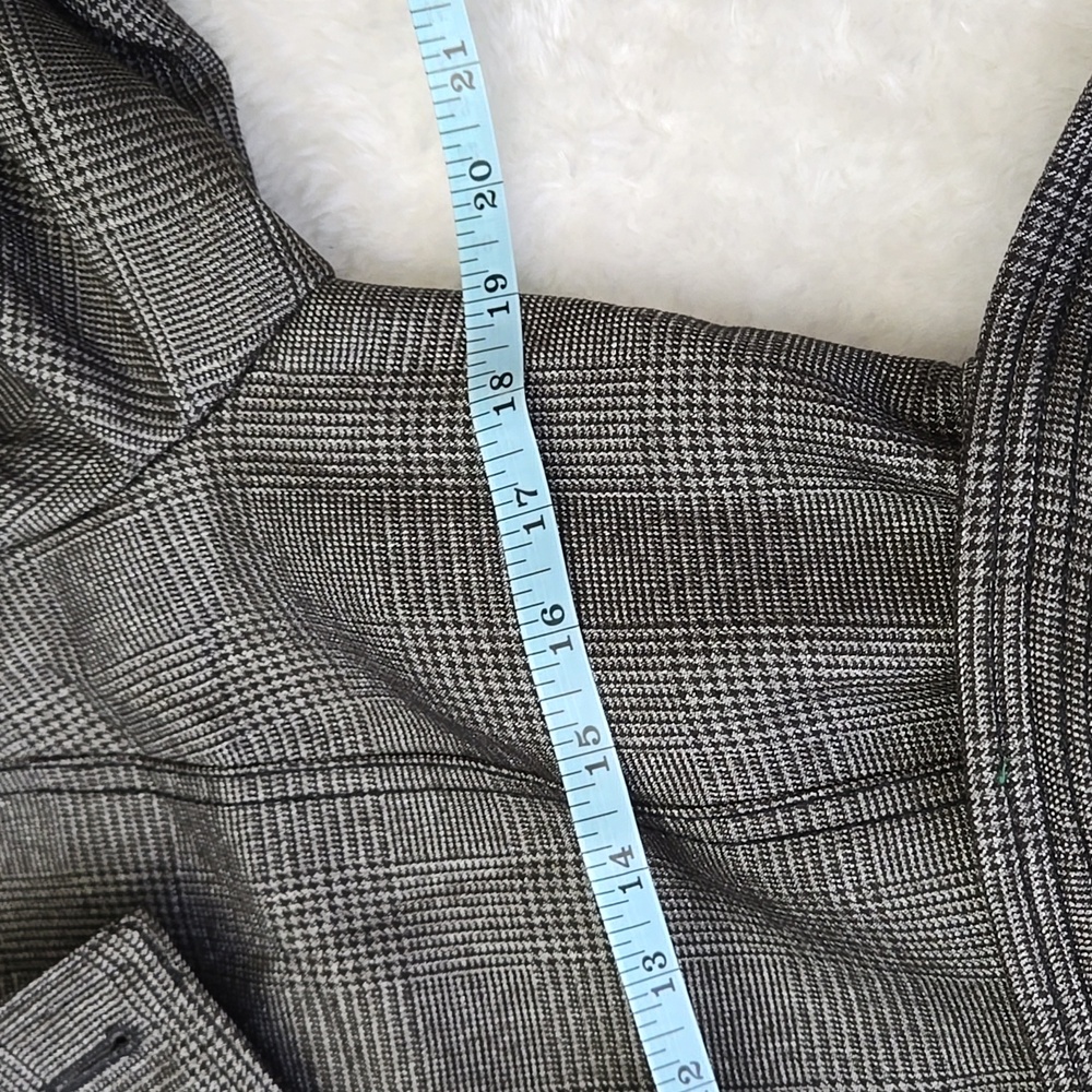 Banana Replubic Plaid Coat, Womens Size 8 - Picture 3 of 14